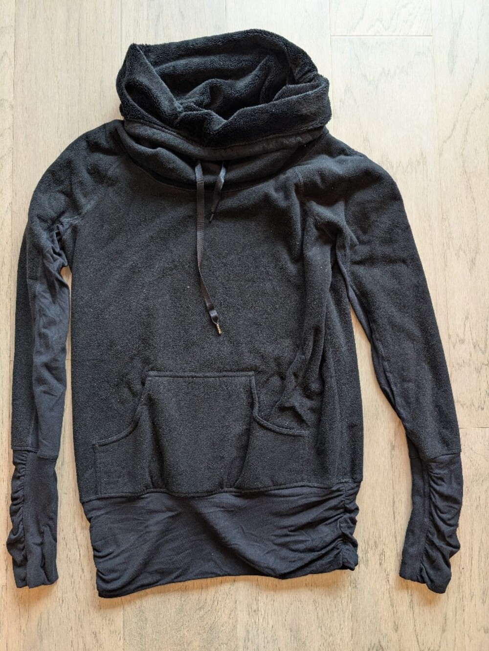 lululemon athletica Black Cowl Neck Pullover